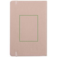 Libreta A5 con 80 hojas rayadas | Trasera | 70 x 100