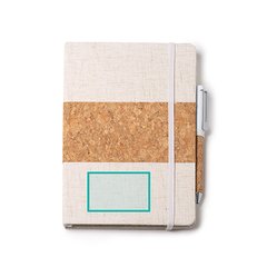 Libreta A5 con bolígrafo en estuche | EXTRA_1 | 80 x 50