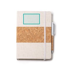 Libreta A5 con bolígrafo en estuche | ZONA4 | 80 x 50