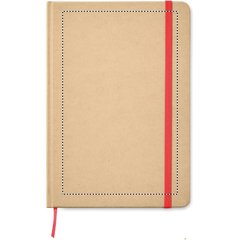 Libreta A5 Eco con Marcapáginas y Elástico de Color | Frontal | 120 x 190