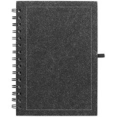 Libreta A5 Fieltro RPET | Frontal | 120 x 190