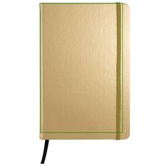Libreta A5 Metalizada y 80H Lisas Borde Negro | Frontal | 130 x 200