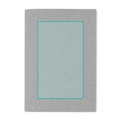 Libreta A5 de piel reciclada | ZONA1 | 100 x 170
