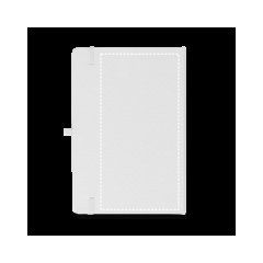 Libreta A5 de poliéster reciclado para sublimar | Posterior | 100 x 200