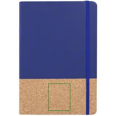 Libreta A5 PU y Corcho 96H Lisas | Frontal inferior | 40 x 50