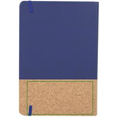 Libreta A5 PU y Corcho 96H Lisas | Trasera inferior | 120 x 60