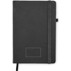 Libreta A5 PU y Cuero Reciclado | Frontal | 50 x 30