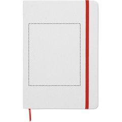 Libreta A5 reciclada especial marcaje a láser 80g/m2 | Frontal | 100 x 120