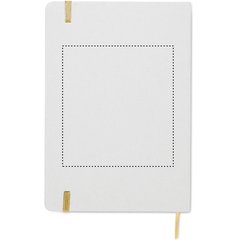 Libreta A5 reciclada especial marcaje a láser 80g/m2 | Trasero | 110 x 120