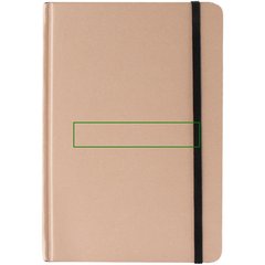 Libreta A5 Tapa Papel de Hierba 80H Rayadas | Frontal | 100 x 20