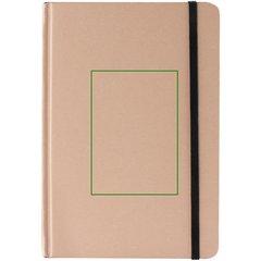 Libreta A5 Tapa Papel de Hierba 80H Rayadas | Frontal | 70 x 100