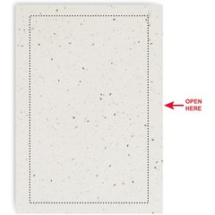 Libreta A5 con Tapas de Semillas | Frontal | 120 x 190