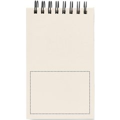 Libreta A6 Reciclada con Boli a juego | Frontal Inferior | 70 x 50