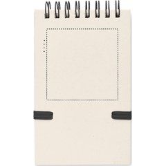 Libreta A6 Reciclada con Boli a juego | Trasero | 60 x 60