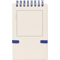 Libreta A6 Reciclada con Boli a juego | Trasero | 60 x 60