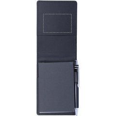 Libreta A7 con funda de PU y bolígrafo 11,5 x 9,5 cm | Dentro | 60 x 40