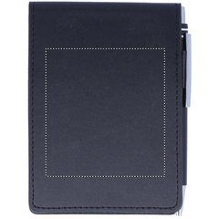 Libreta A7 con funda de PU y bolígrafo 11,5 x 9,5 cm | Frontal | 65 x 70