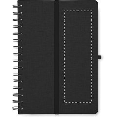 Libreta de anillas A5 con soporte | Frontal | 50 x 170