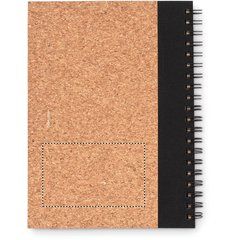 Libreta Corcho con Bolígrafo | Trasero | 80 x 50