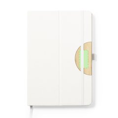 Libreta eco con Soporte para Móvil de Bambú | Zona superior de madera | 40 x 20