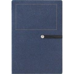 Libreta ecológica de papel reciclado con notas adhesivas 10x14 cm | UPPER FRONT | 80 x 50