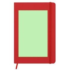 Libreta para notas a una raya 14,7 x 21 | Sobre toda la portada | 100 x 160