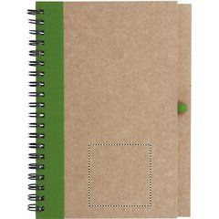 Libreta de Papel Reciclado con Boli Eco | Frontal | 50 x 50