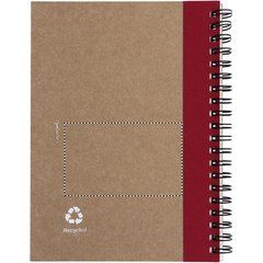 Libreta de Papel Reciclado con Boli Eco | Trasero | 80 x 50
