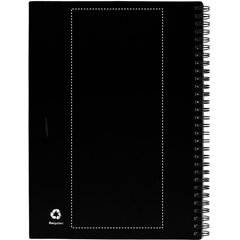 Libreta de papel reciclado con bolígrafo biodegradable 26x19 cm | BACK SCREEN | 100 x 240