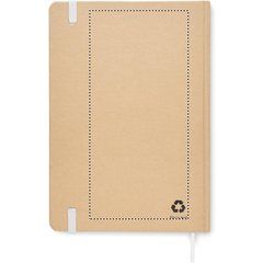 Libreta Reciclada A5 Hojas Cuadriculadas | Trasero | 90 x 190