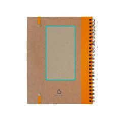 Libreta con tapa rígida, espiral y bolígrafo | ZONA4 | 70 x 130