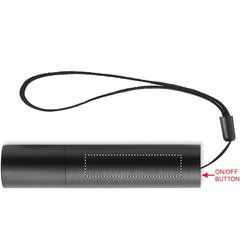Linterna recargable con 3 ajustes | Lado 1 | 45 x 10