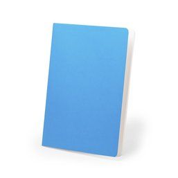 Libreta con hojas lisas personalizada 14 x 20,5 cm Azul Claro