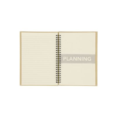 Libreta con planificador mensual