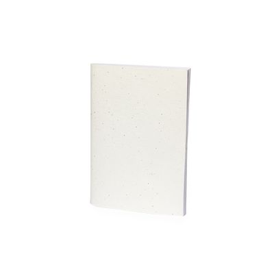 Libreta de papel con semillas
