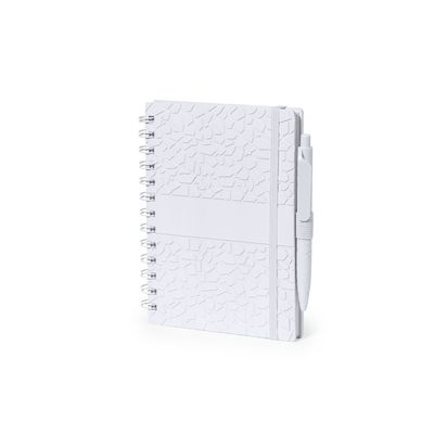 Libreta Eco Stone de Anillas con Relieve