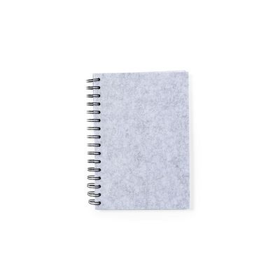 Libreta Fieltro Reciclado 100 Hojas Gri