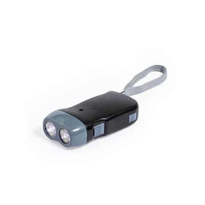 Linterna eco-amigable con 2 LEDs