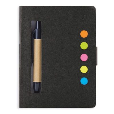Libreta Bolsillo con Marcadores y Boli