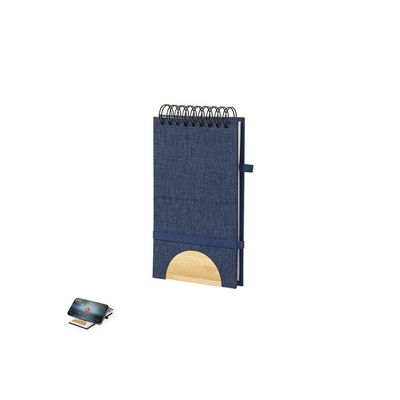 Libreta con soporte para smartphone