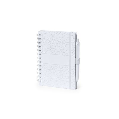 Libreta Eco Stone de Anillas con Relieve