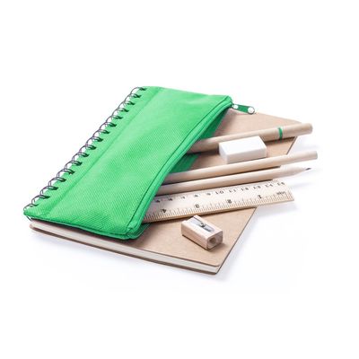 Libreta de cartón ecológico reciclado y estuche incluido