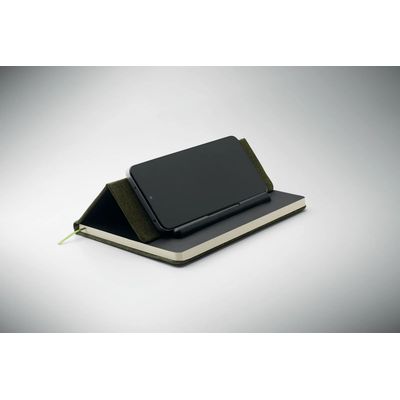 Libreta A5 con soporte para teléfono