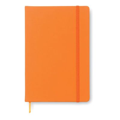 Libreta A5 Tacto Suave Naranja
