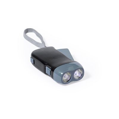 Linterna eco-amigable con 2 LEDs