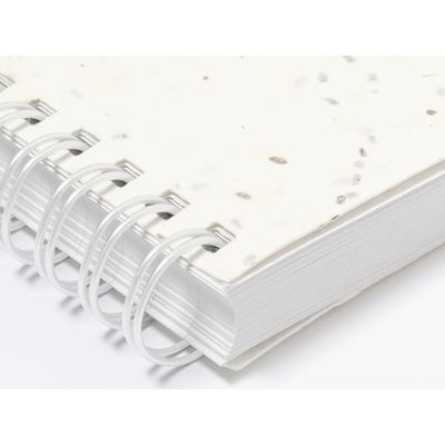 Libreta anillas Tapas Papel de Semilla Plantable