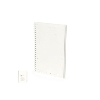 Libreta anillas Tapas Papel de Semilla Plantable