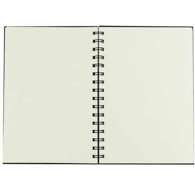 Libreta A5 Cartón 80H Crema Lisas