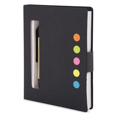 Libreta Bolsillo con Marcadores y Boli