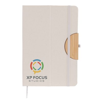 Libreta A5 reciclada con soporte